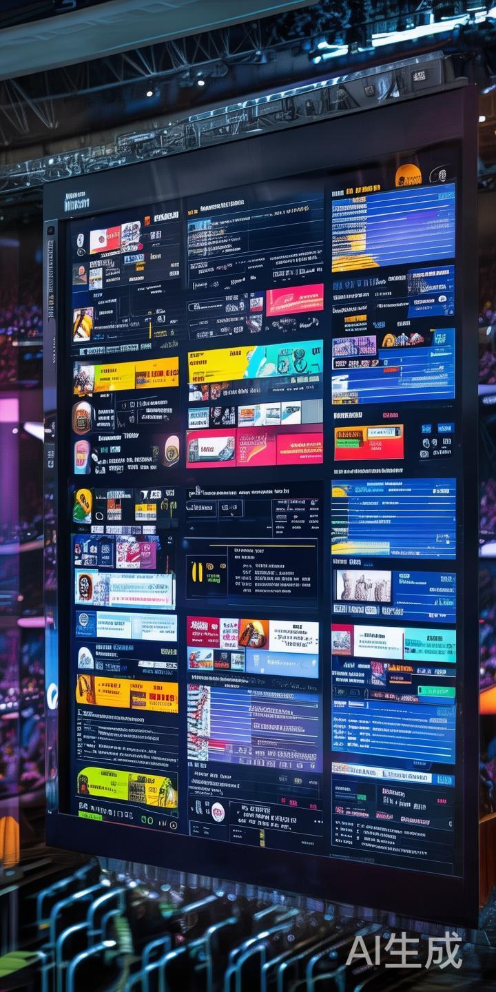 平台涵盖广泛的体育类别，包括足球、篮球、网球、电竞